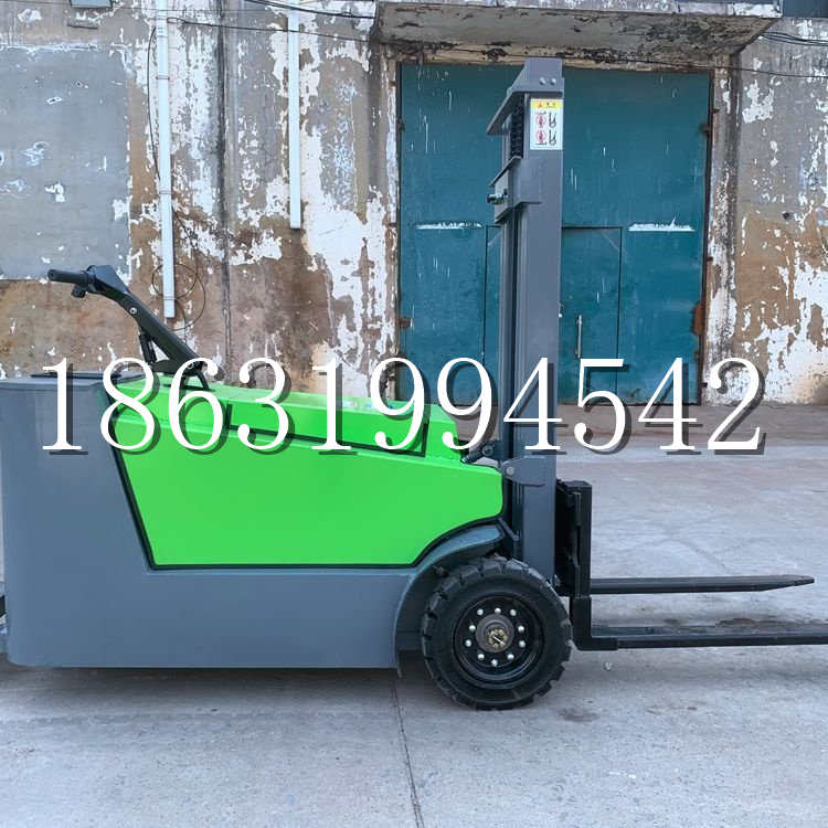 三沙市小型电动叉车1吨2吨步行站驾式电瓶堆高充电装卸车液压升降车铲车